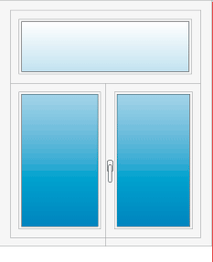 2-стулкове фрамужне