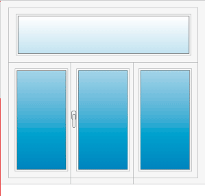 3-стулкове фрамужне